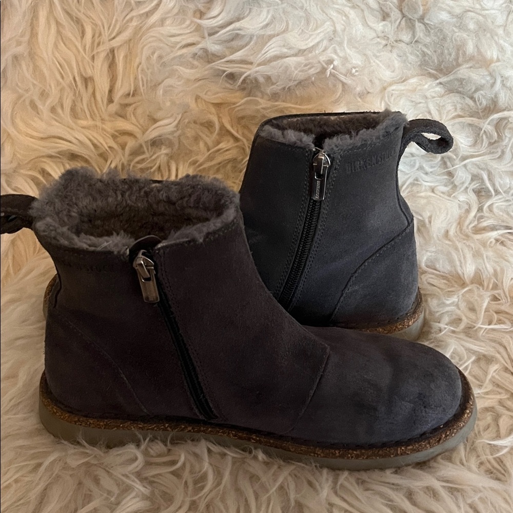 Cozy Gray Winter Boots - Picture 6 of 9